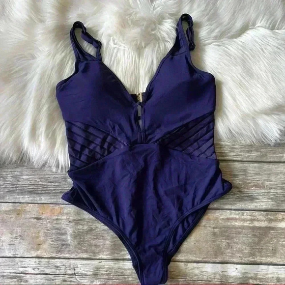 New $177.00 JETS Australia Jessica Allen Swimsuit One Piece - Picture 4 of 12